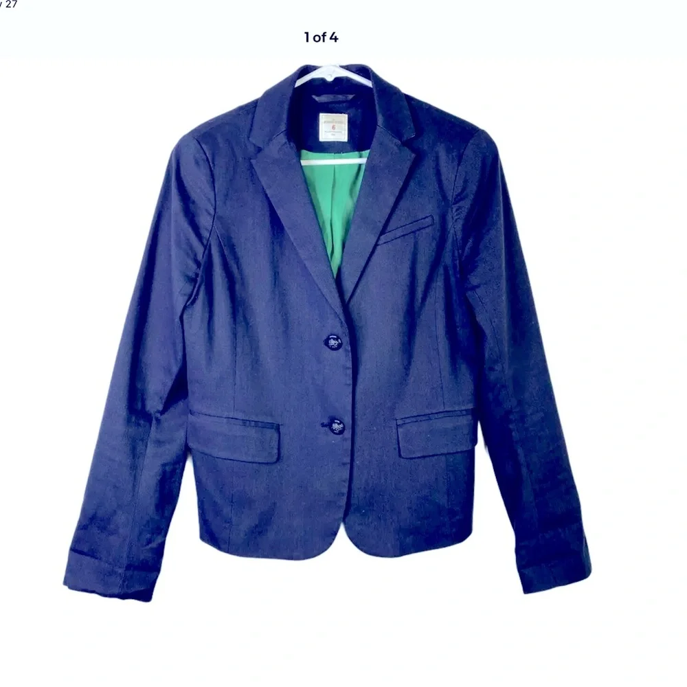 The Academy blazer Black 2 classic style for office